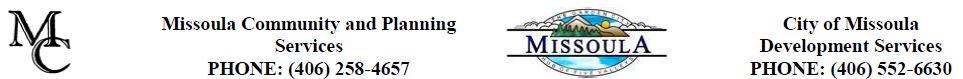 Missoula County and City County logo